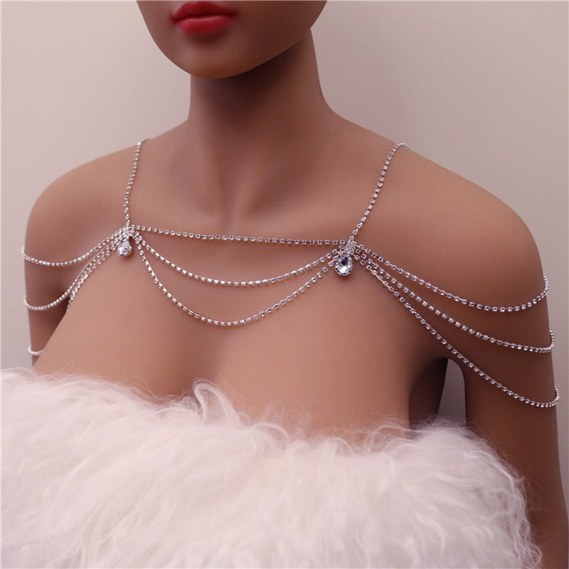 Shoulder X Necklace